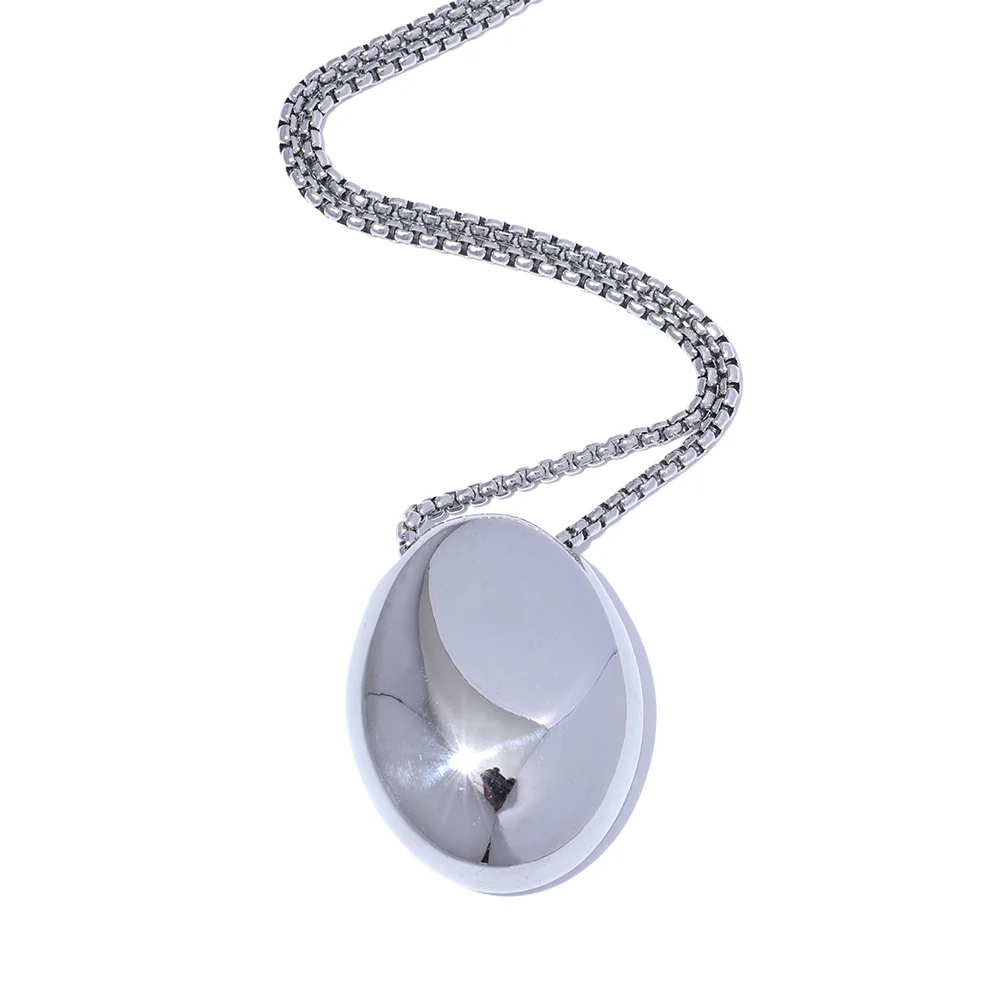 Minimalist Long Unisex Sweater Chain - 316L Stainless Steel Waterproof Necklace
