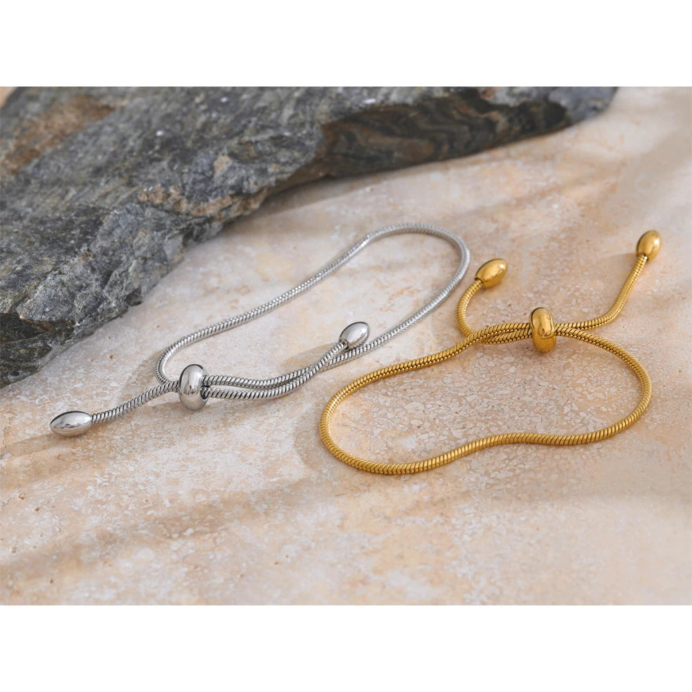 Adjustable Gold Chain Bracelet - Elegant Women's Jewelry for Every Occasion