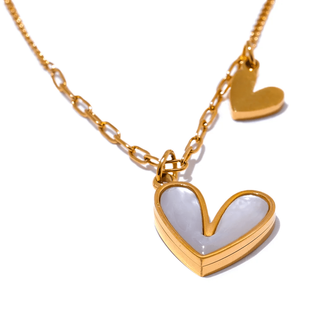 Charm necklace - minimalist gold chain design for women | Pure Vita Dubai