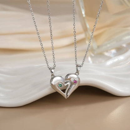 Magnetic Sun & Moon Necklace Set - Celestial Couple Jewelry
