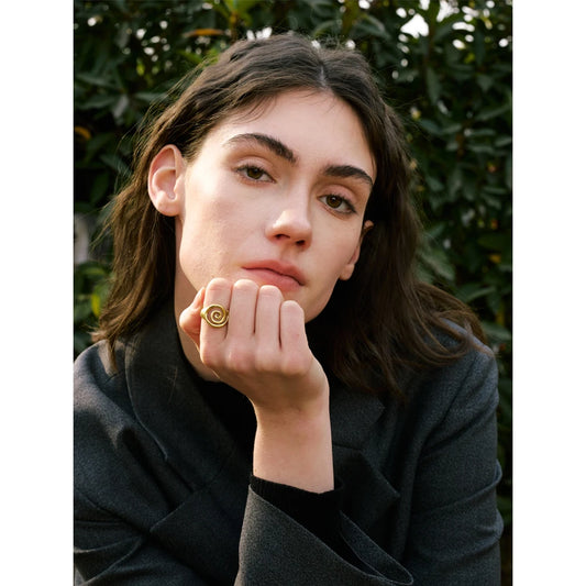 Conch Ocean Series Ring - Real Gold PVD Plated Fashion Charm Ring