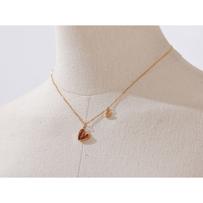 Charm necklace - minimalist gold chain design for women | Pure Vita Dubai