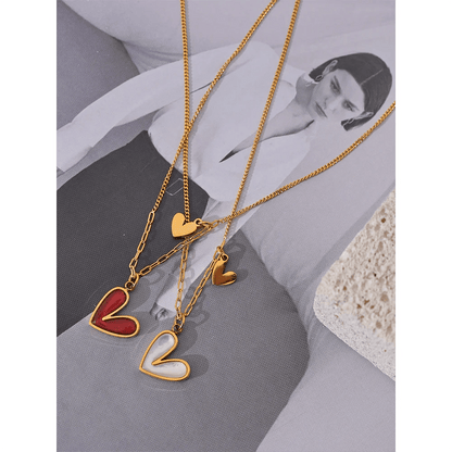 Charm necklace - minimalist gold chain design for women | Pure Vita Dubai