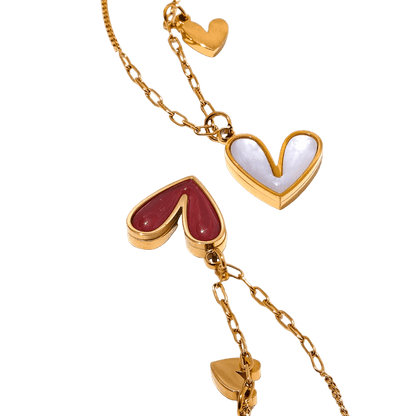 Charm necklace - minimalist gold chain design for women | Pure Vita Dubai