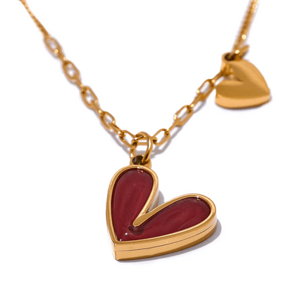 Charm necklace - minimalist gold chain design for women | Pure Vita Dubai